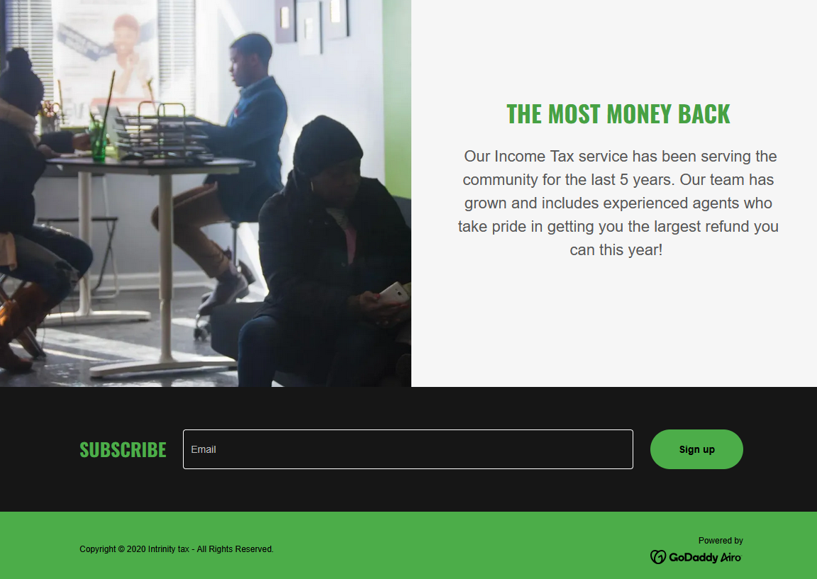 Before redesign